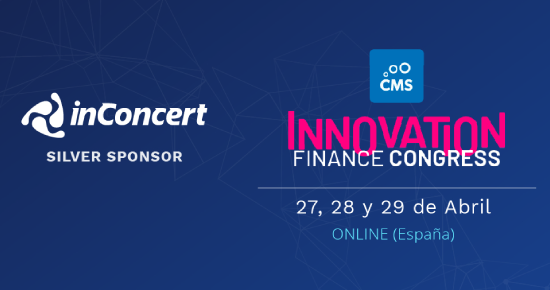 inConcert participated as a sponsor in the Innovation Finance Congress 2021 of CMS Group Europe.