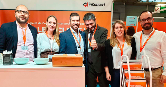 inConcert once again present at the Stratégie Clients 2019 trade fair in Paris